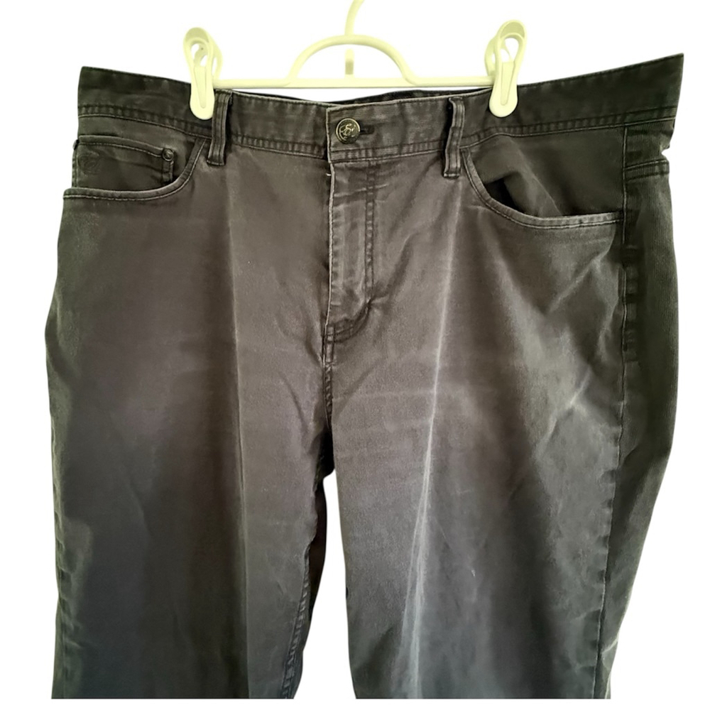 English Laundry Men’s 5-Pocket Corduroy Pants - Black - 38x34 - Straight Leg